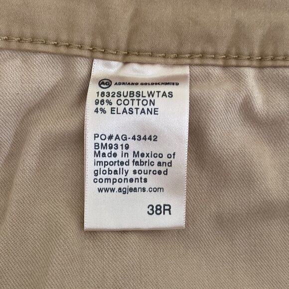 Adriano Goldschmied The Marshall Slim Trousers Khakis - Picture 9 of 13